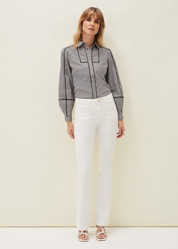 Phase Eight Mea Trousers White Australia | CV8167043